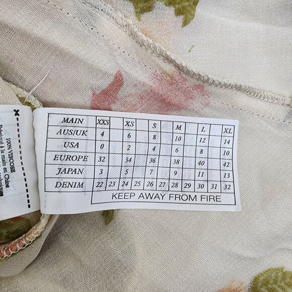 One Teaspoon Feather Rose Dress Women's‎ Size M - Picture 9 of 10